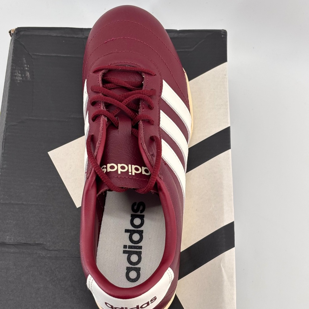 Adidas Grand Court Lo Women 9.5 Burgundy JQ7242 Low Top Sneakers New In Box - Picture 7 of 8